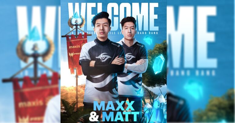 Maxx dan Matt gabung Team Secret