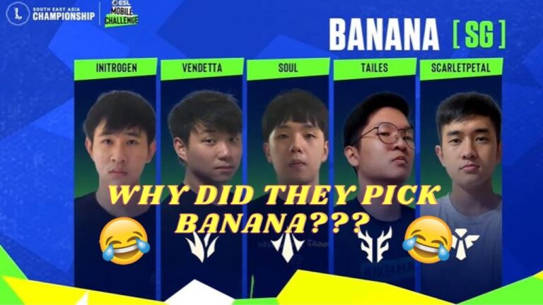Team Banana: Just a bunch of guys hanging out for fun