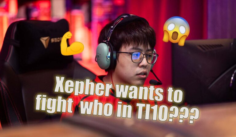 Who is Xepher looking forward to facing in TI10? His pick will surprise you