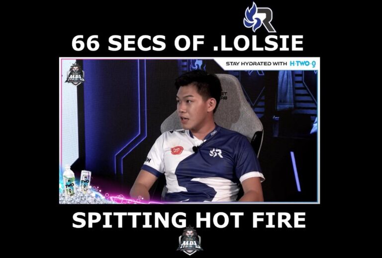 RSG’s .Lolsie is out to burn other MPL SG players