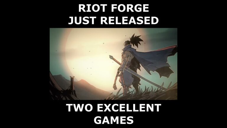 Surprise! Here are two new games from Riot Forge!