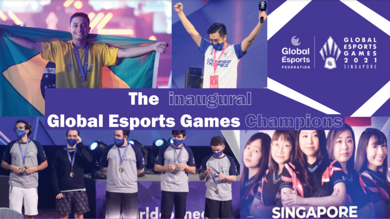 The champions of the inaugural Global Esports Games prove that esports is truly a global movement