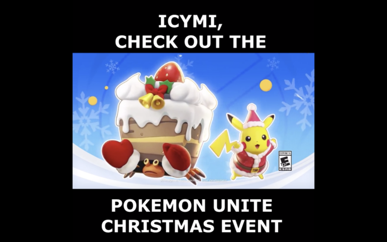 Don’t miss the Pokemon Unite Christmas event!