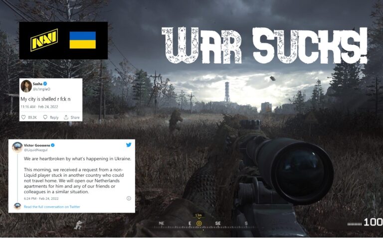 Esports reacts to Russia invasion of Ukraine