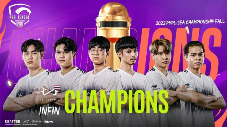 Thailand Supremacy: The Infinity Wins PMPL SEA Fall 2022 